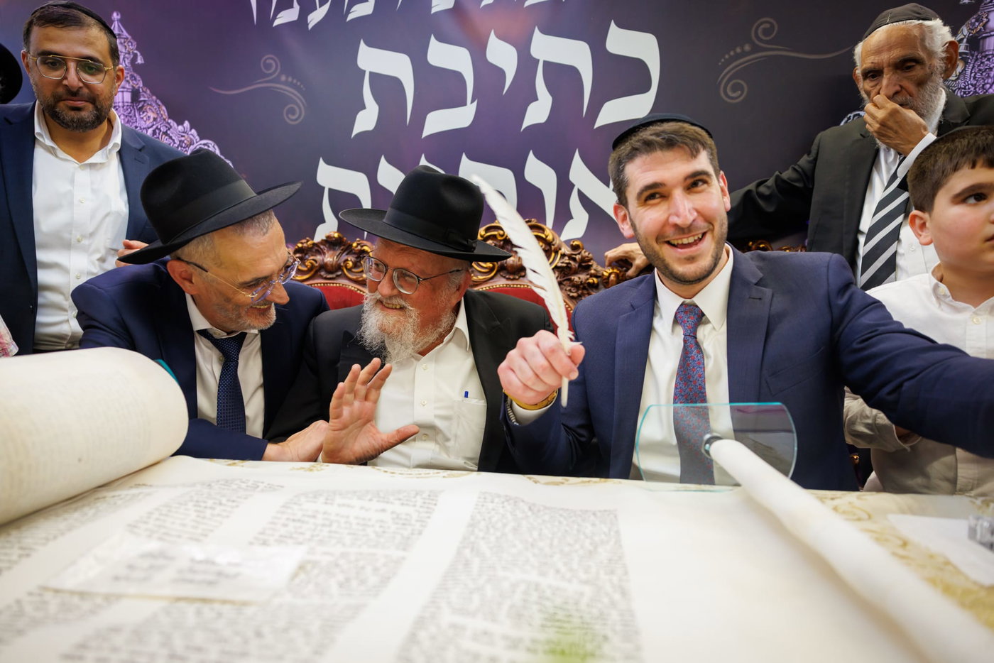 הכנסת ספר תורה נדבת ר' צביקה כהן