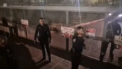 המהומות על יד תחנת המשטרה בבית שמש