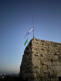 הישג היסטורי בלבנון: דגל ישראל הונף מעל מבצר הבופור