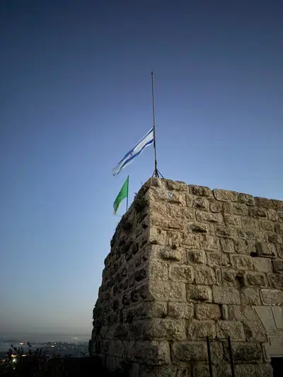 הישג היסטורי בלבנון: דגל ישראל הונף מעל מבצר הבופור
