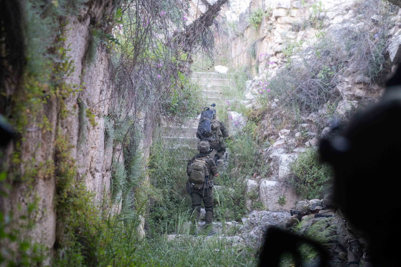 לוחמי צה"ל במבצר הבופור
