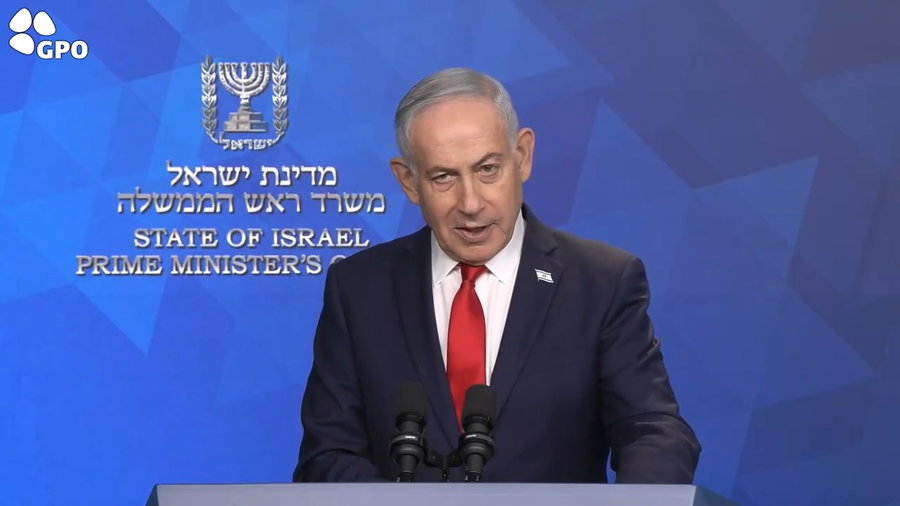 צפו בדבריו של נתניהו לפני זמן קצר