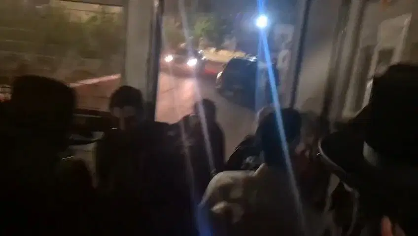 המהומות בבית שמש, הלילה
