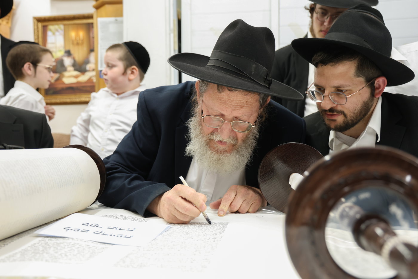 הכנסת ספר תורה לקהילת 'תפארת ציון'