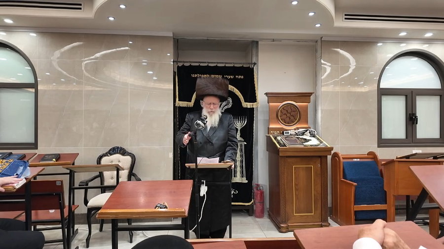 דברי ההתעוררות של הגרש"א שטרן בעצרת