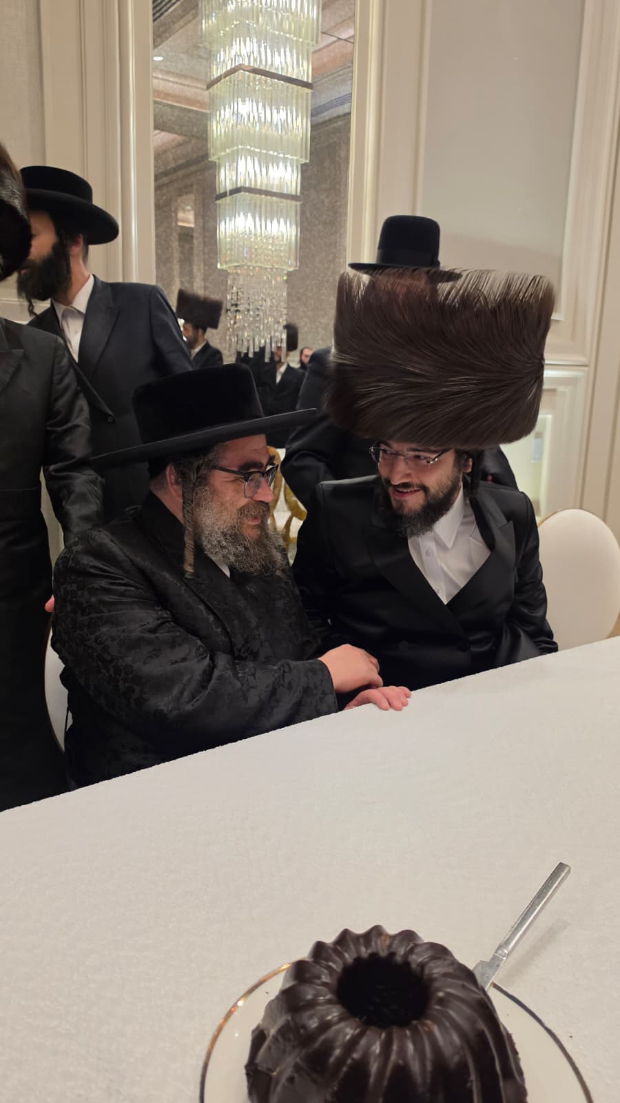 הגה"צ רבי מנחם מנדל טייטלבוים בשמחה