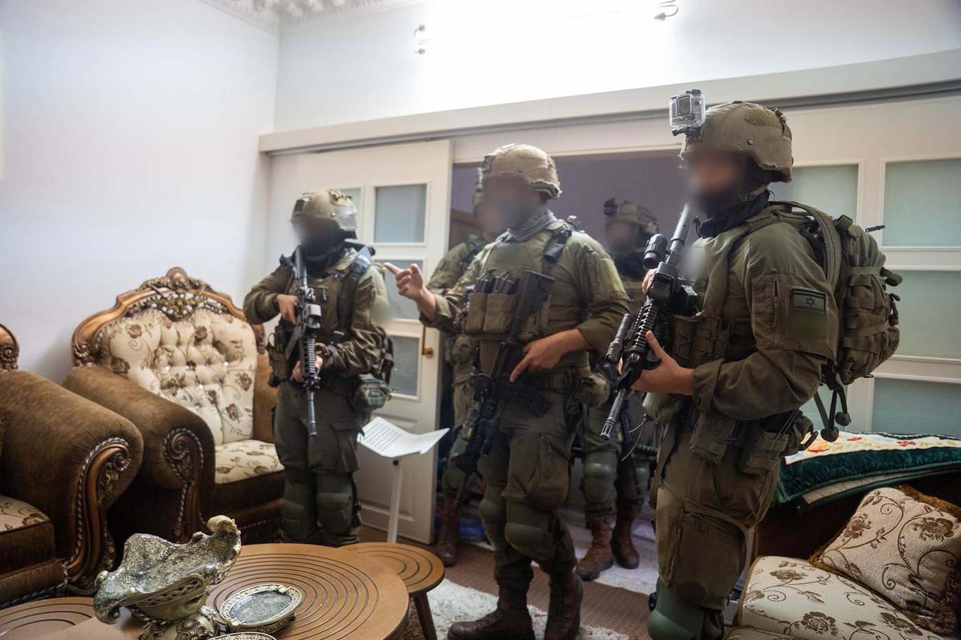 פעילות לוחמי חטיבת הנח"ל בפיקוד חטיבת יהודה במהלך הלילה