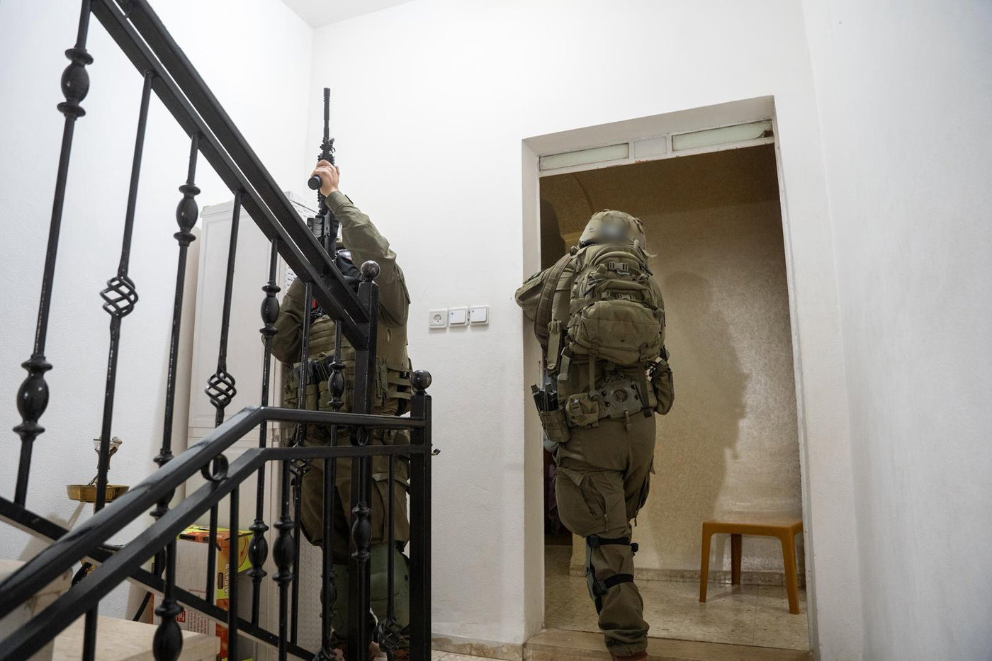 פעילות לוחמי חטיבת הנח"ל בפיקוד חטיבת יהודה במהלך הלילה