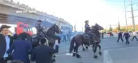 מחאות סוערות של הפלג: דלתות מטה המשטרה בירושלים נופצו, תנועת הרכבות - הושבתה