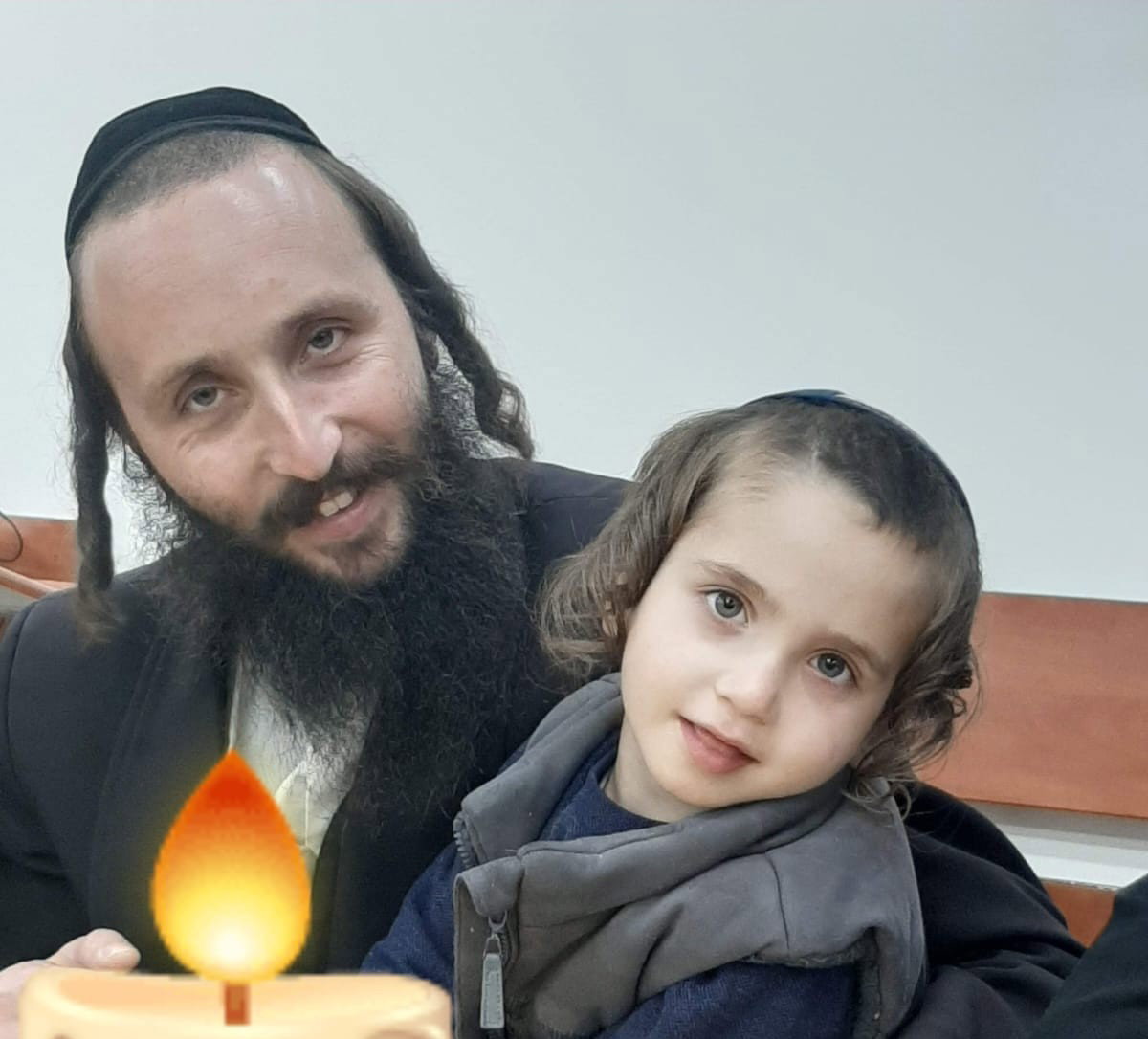 ר' משה חיים ז"ל עם בנו