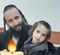 ר' משה חיים ז"ל עם בנו