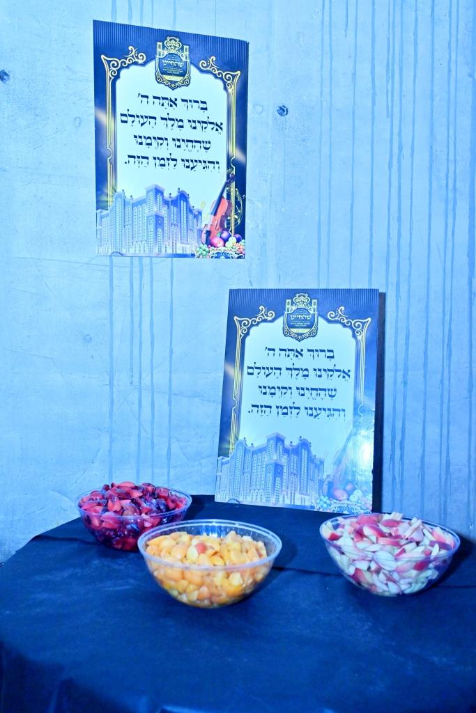 האדמו"ר מויזניץ בסיור באתר בניית בית מדרשו