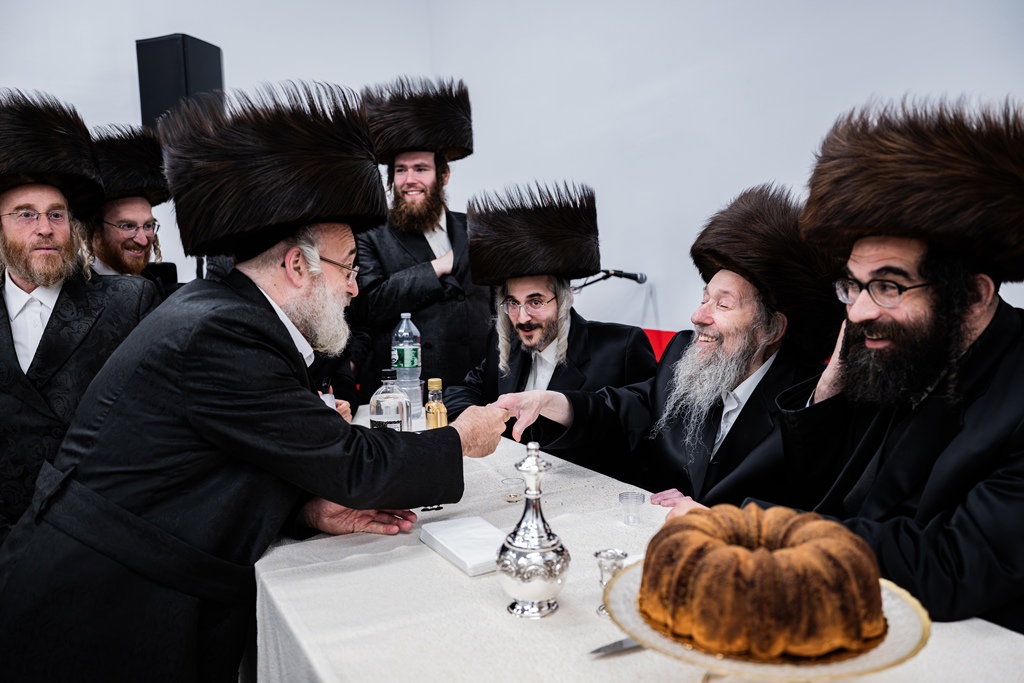 האדמו"ר מסאטמר בחנוכת הבית בחברת מצילי אש