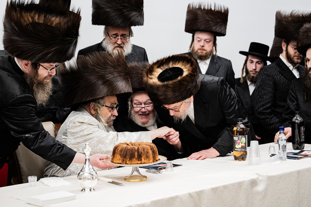 האדמו"ר מסאטמר בחנוכת הבית בחברת מצילי אש