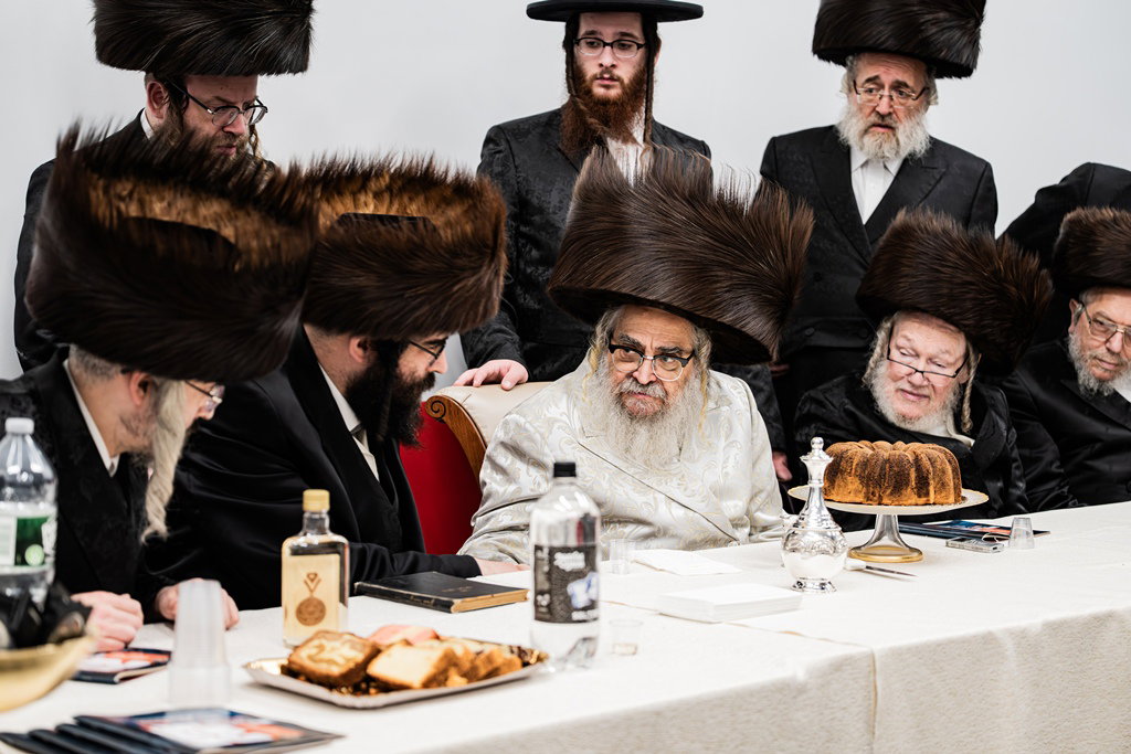 האדמו"ר מסאטמר בחנוכת הבית בחברת מצילי אש