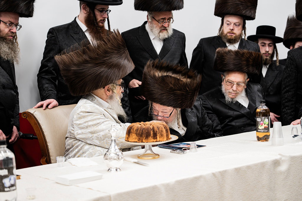 האדמו"ר מסאטמר בחנוכת הבית בחברת מצילי אש