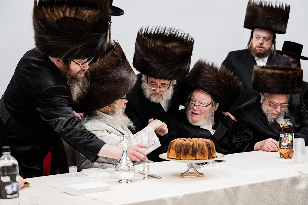 האדמו"ר מסאטמר בחנוכת הבית בחברת מצילי אש