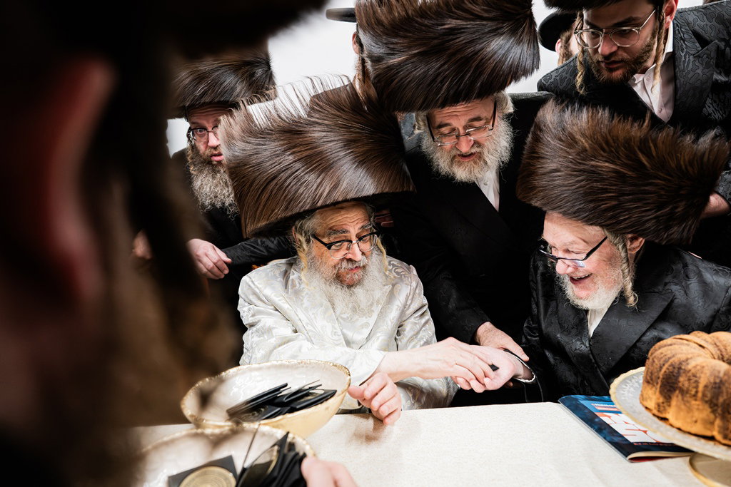 האדמו"ר מסאטמר בחנוכת הבית בחברת מצילי אש
