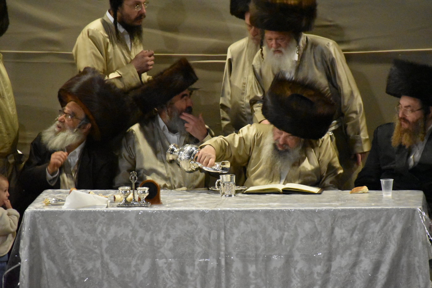 האדמו"ר מלעלוב בשבת במירון
