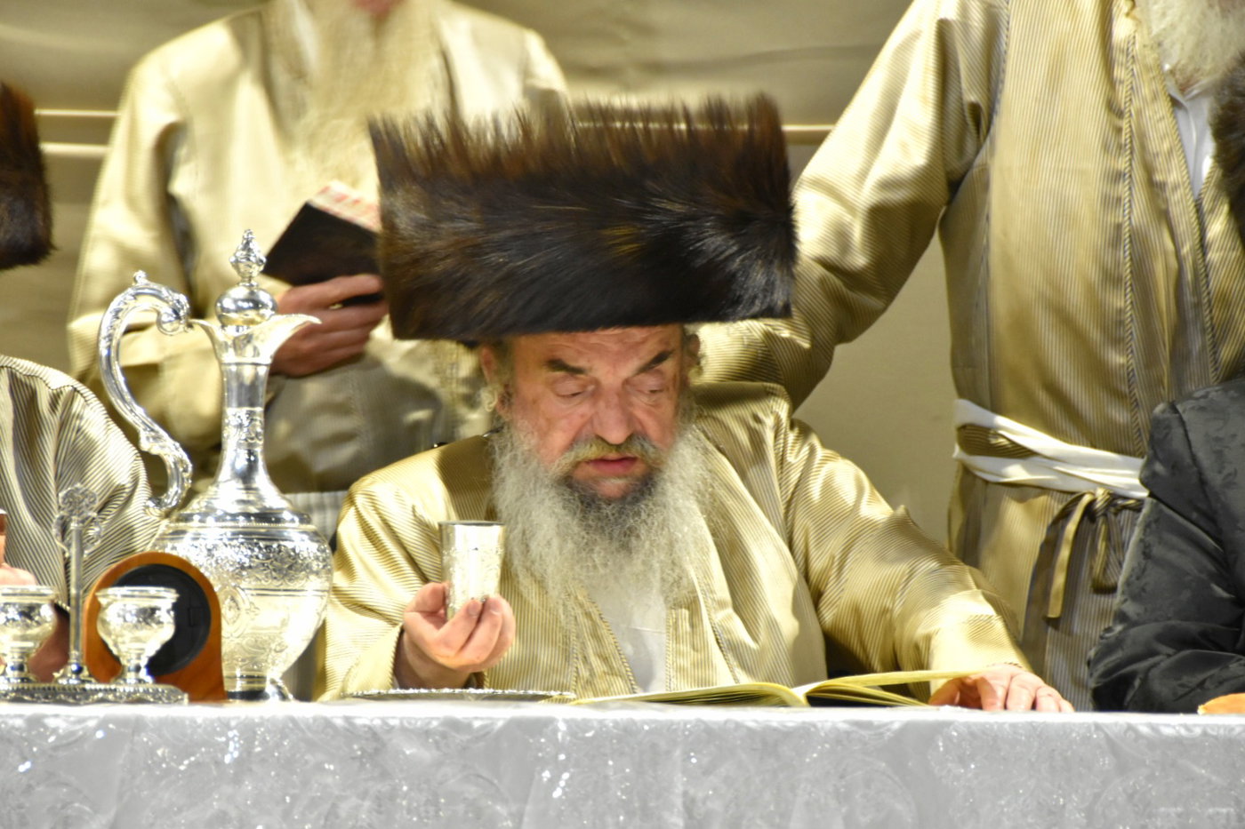 האדמו"ר מלעלוב בשבת במירון