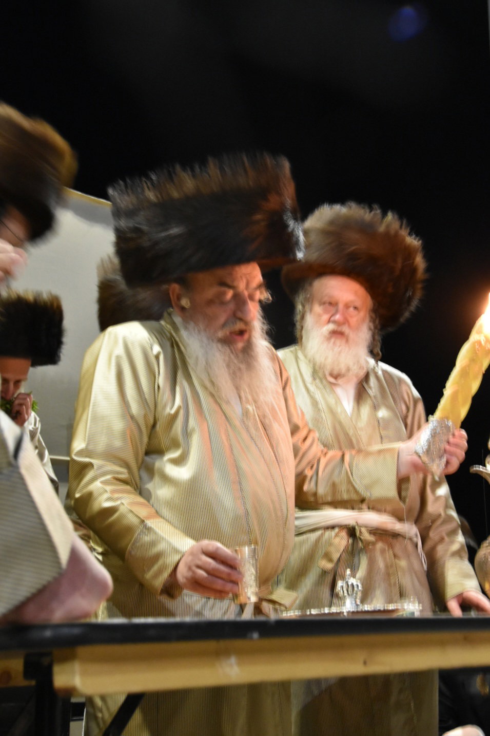 האדמו"ר מלעלוב בשבת במירון