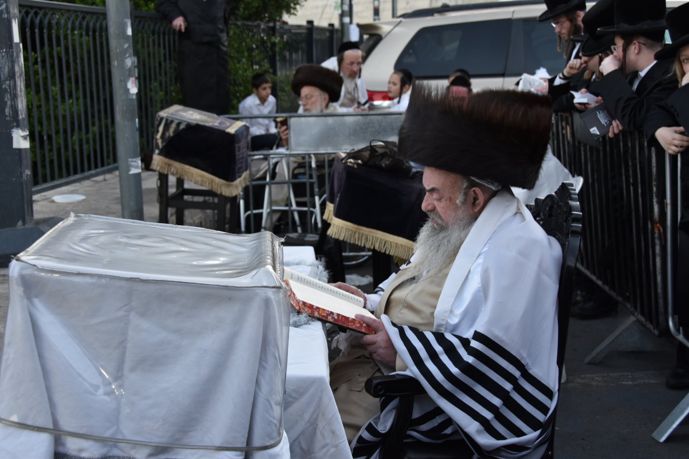 האדמו"ר מלעלוב בשבת במירון