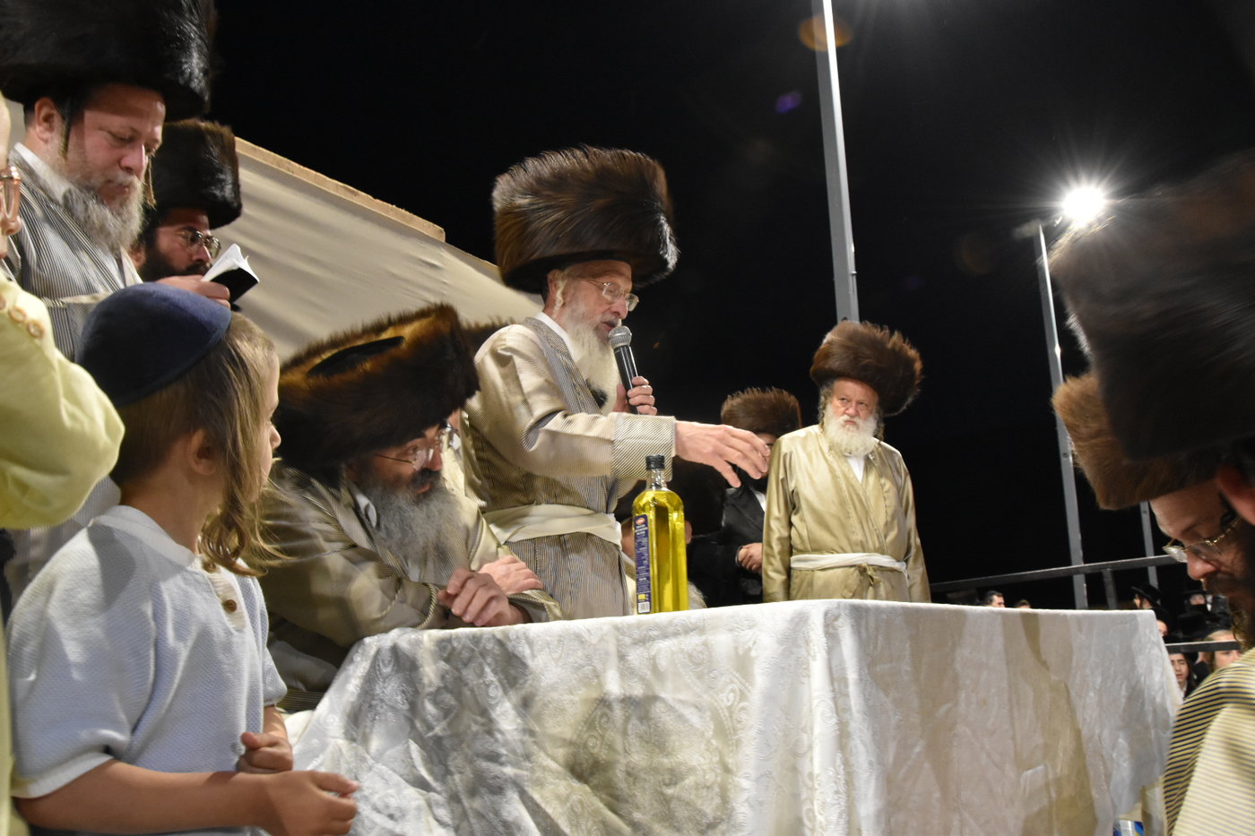 האדמו"ר מלעלוב בשבת במירון