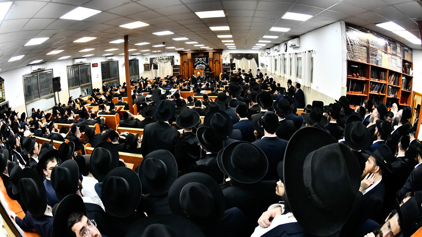 עצרת הספד על הגר"ד שמידל זצ"ל