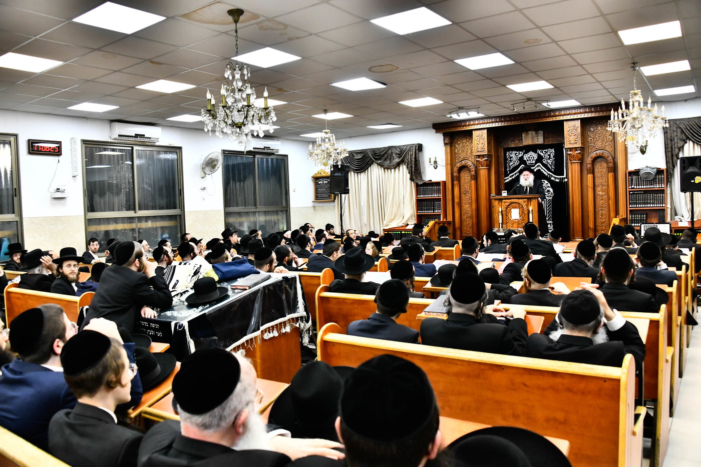 עצרת הספד על הגר"ד שמידל זצ"ל