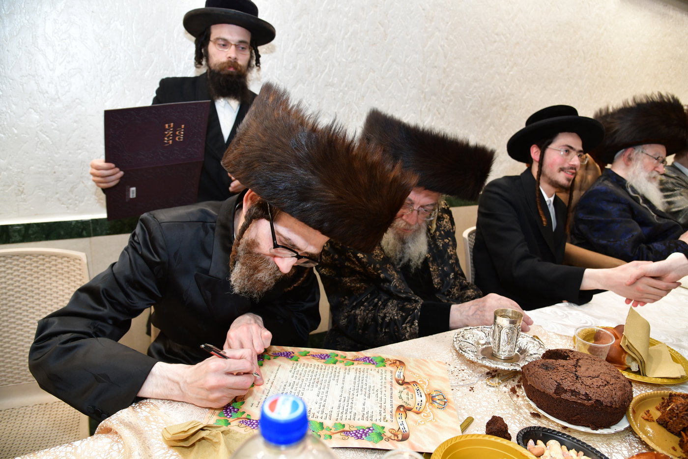 שמחת בית תולדות אהרן - חוסט - משכנות הרועים