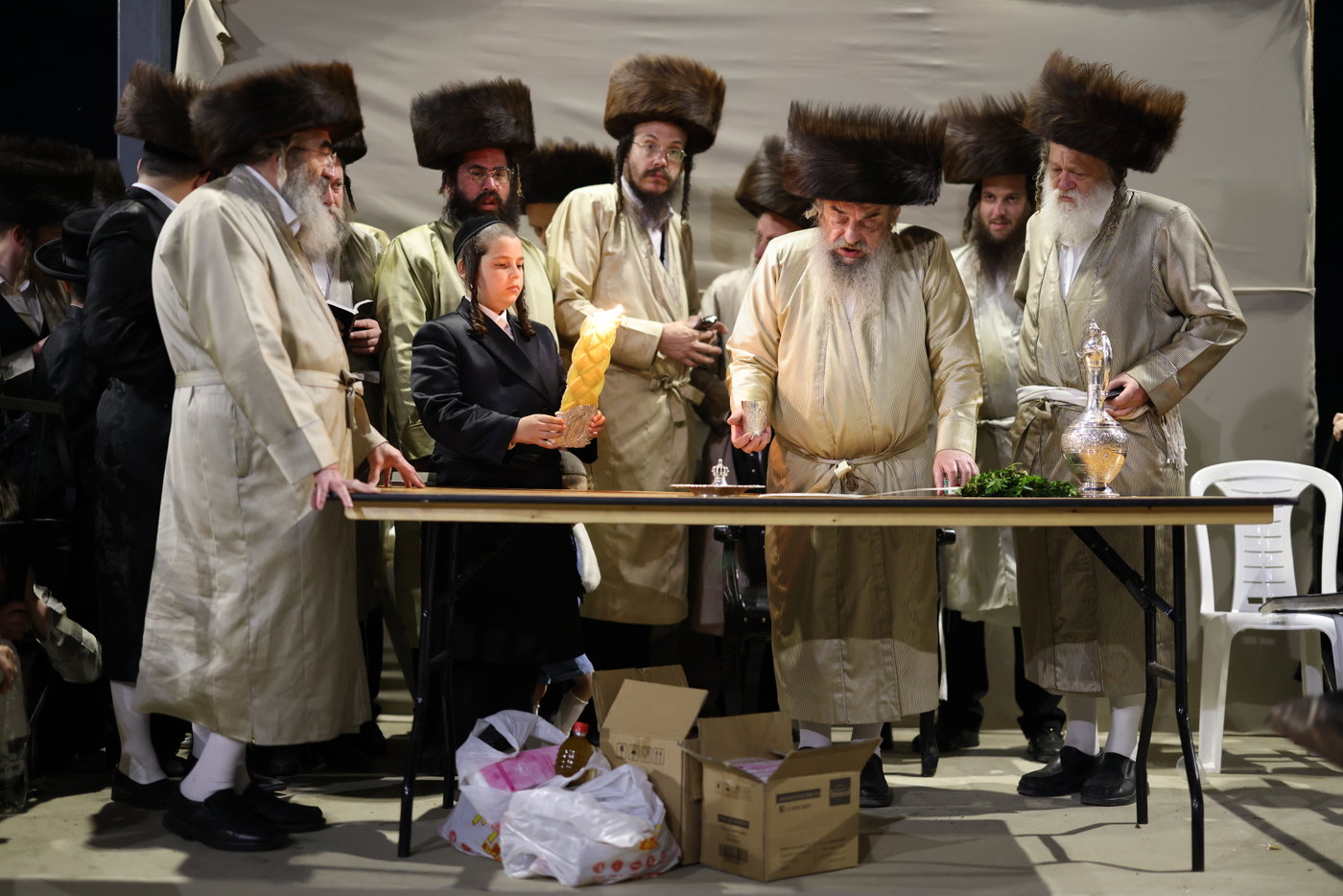 האדמו"ר מלעלוב שבת בהעלותך במירון