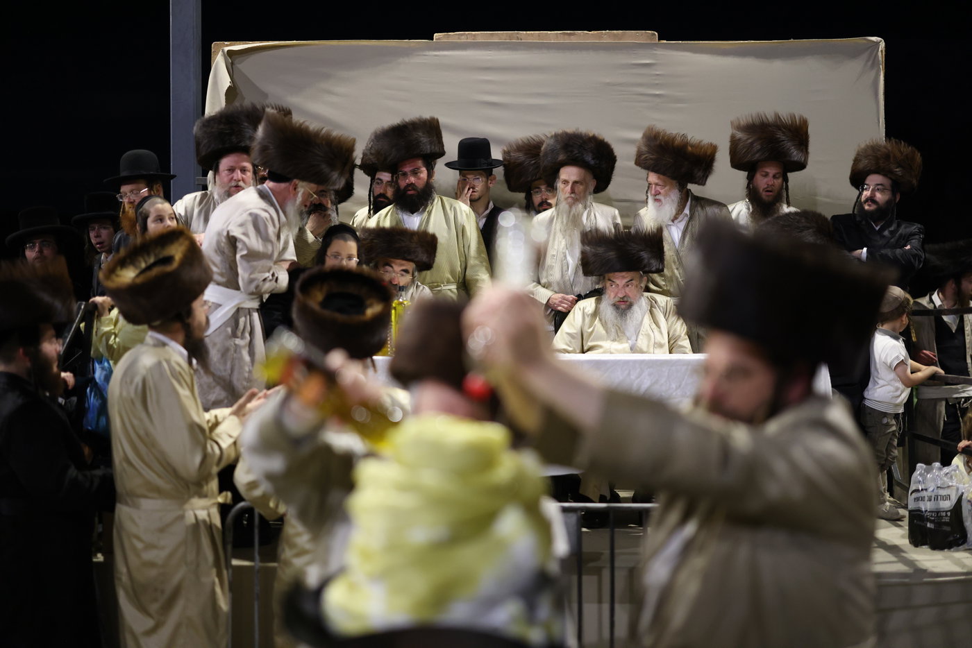 האדמו"ר מלעלוב שבת בהעלותך במירון
