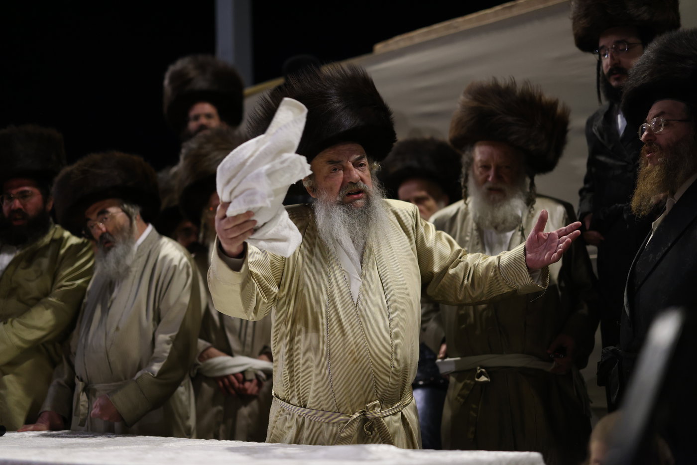 האדמו"ר מלעלוב שבת בהעלותך במירון