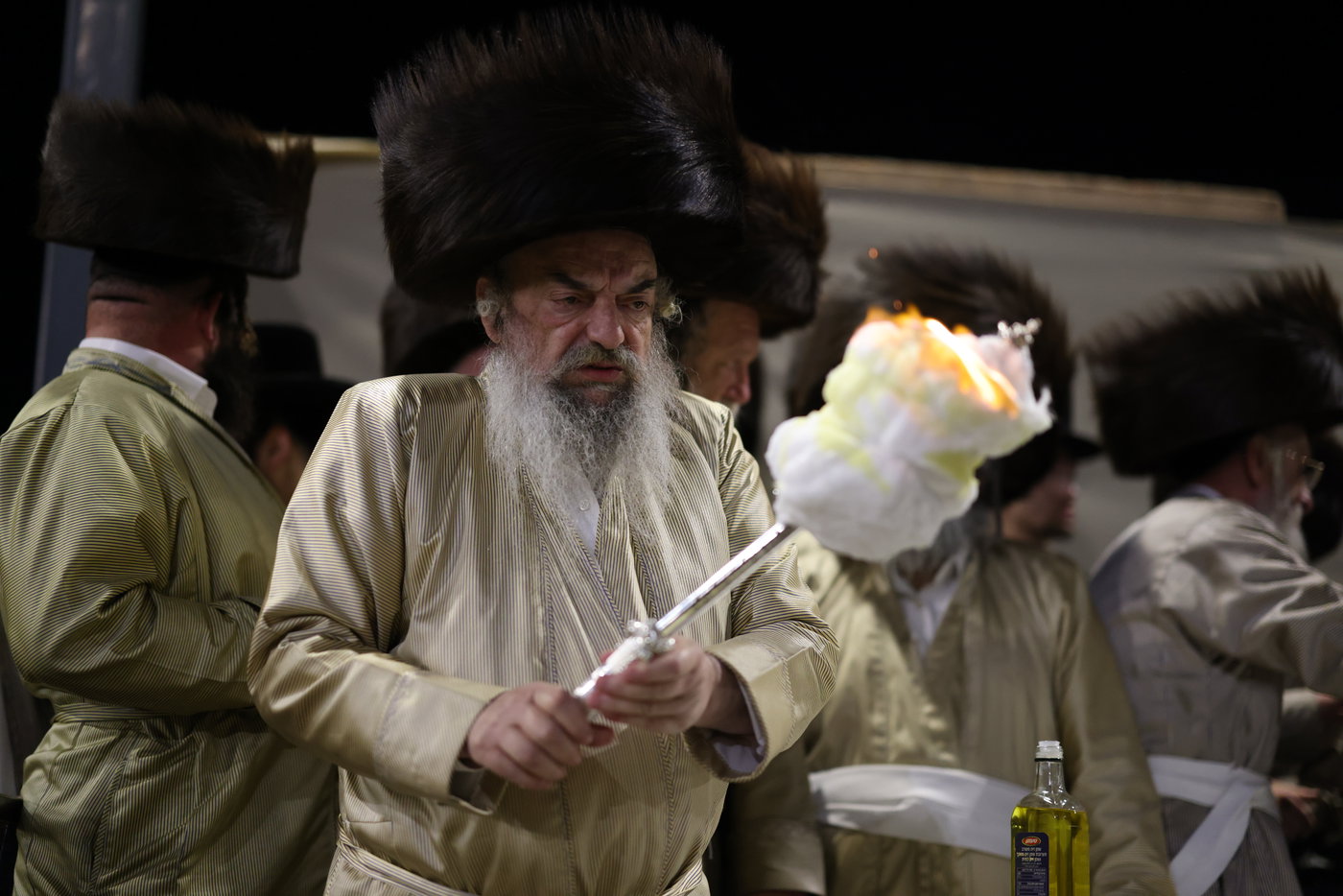 האדמו"ר מלעלוב שבת בהעלותך במירון