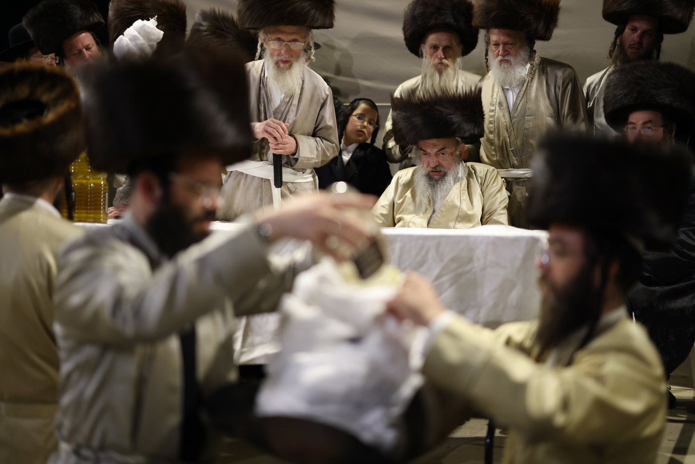 האדמו"ר מלעלוב שבת בהעלותך במירון