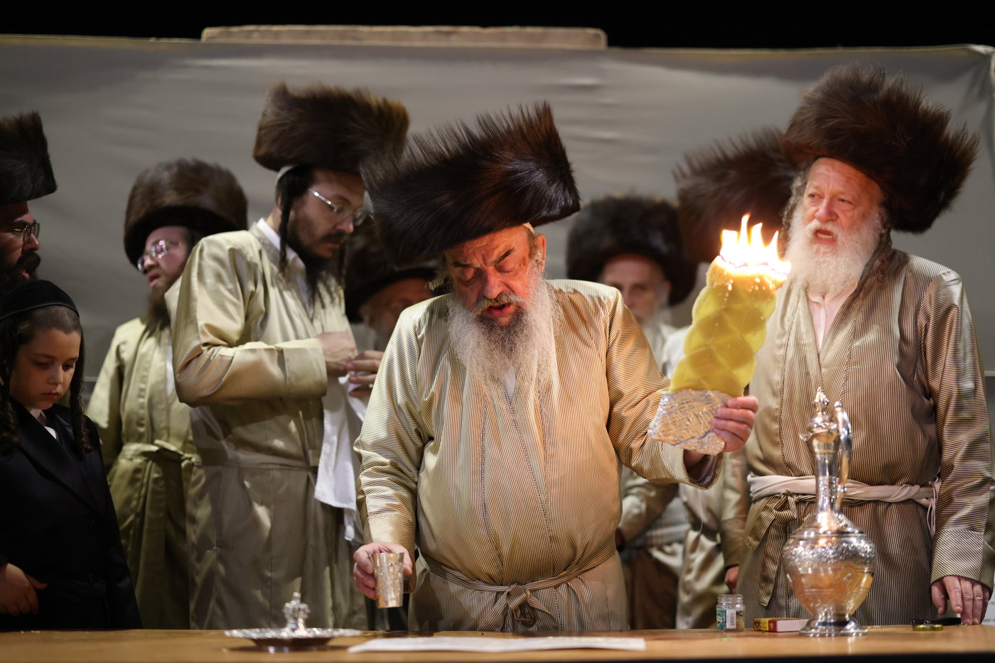 האדמו"ר מלעלוב שבת בהעלותך במירון