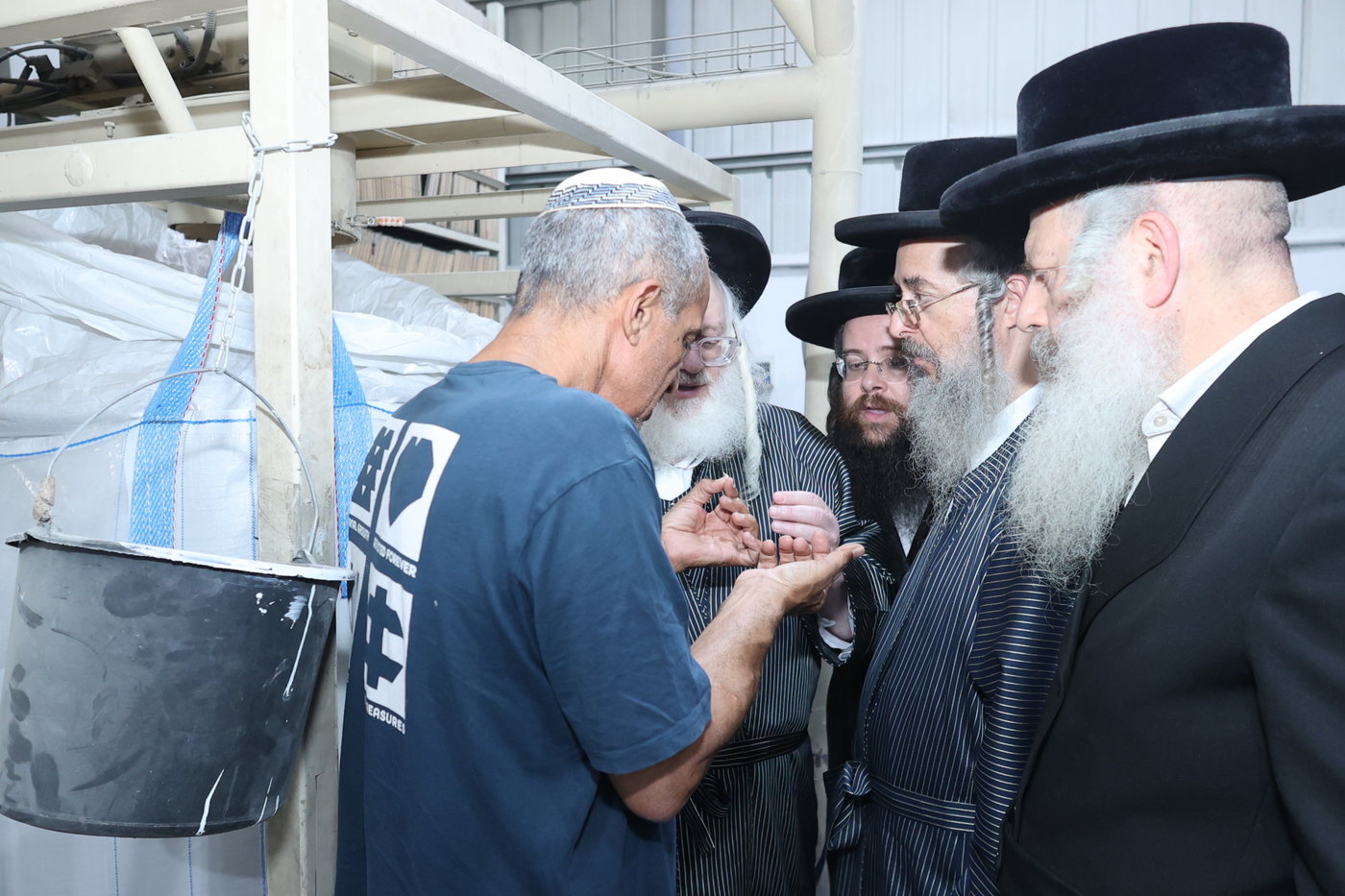בד"ץ העדה החרדית בקצירת חיטים