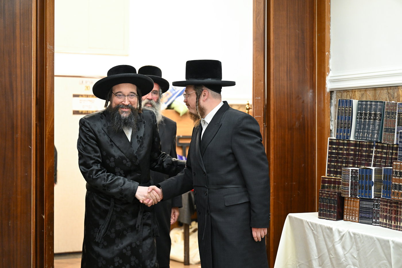 מעמד כבוד התורה בישיבת צאנז בירושלים