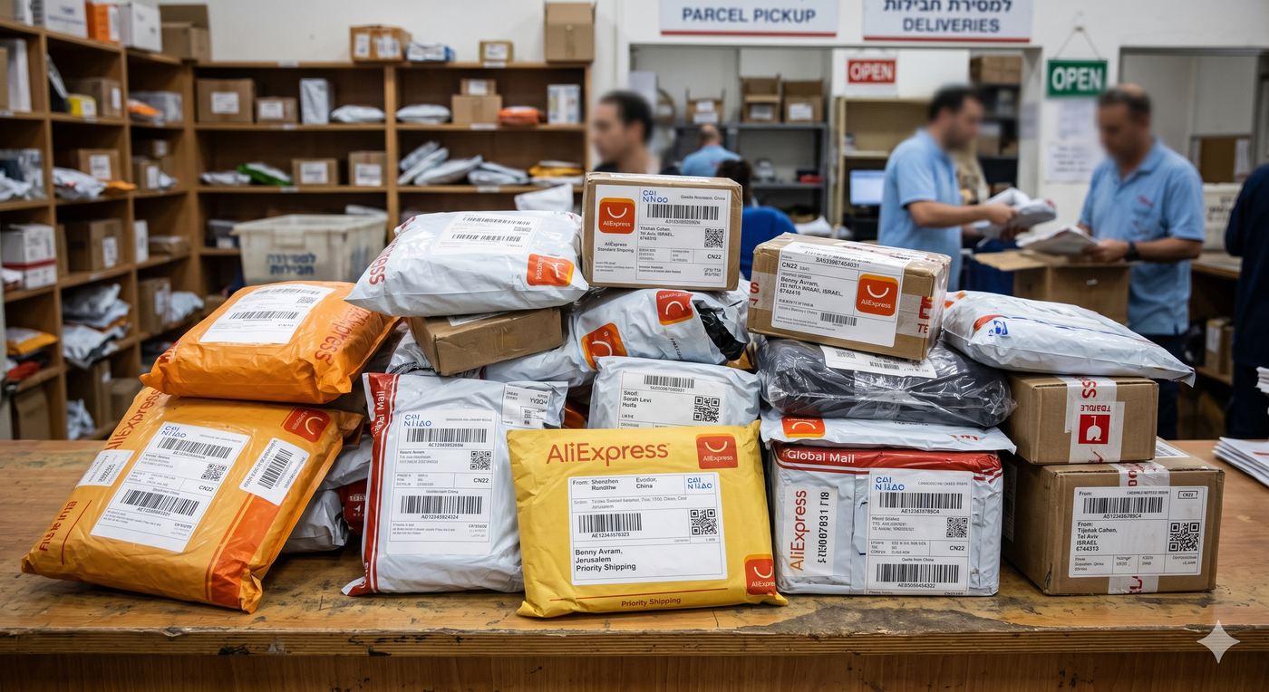 משלוחים מאליאקספרס