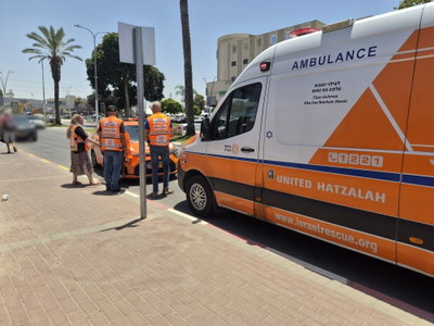 זירת התאונה