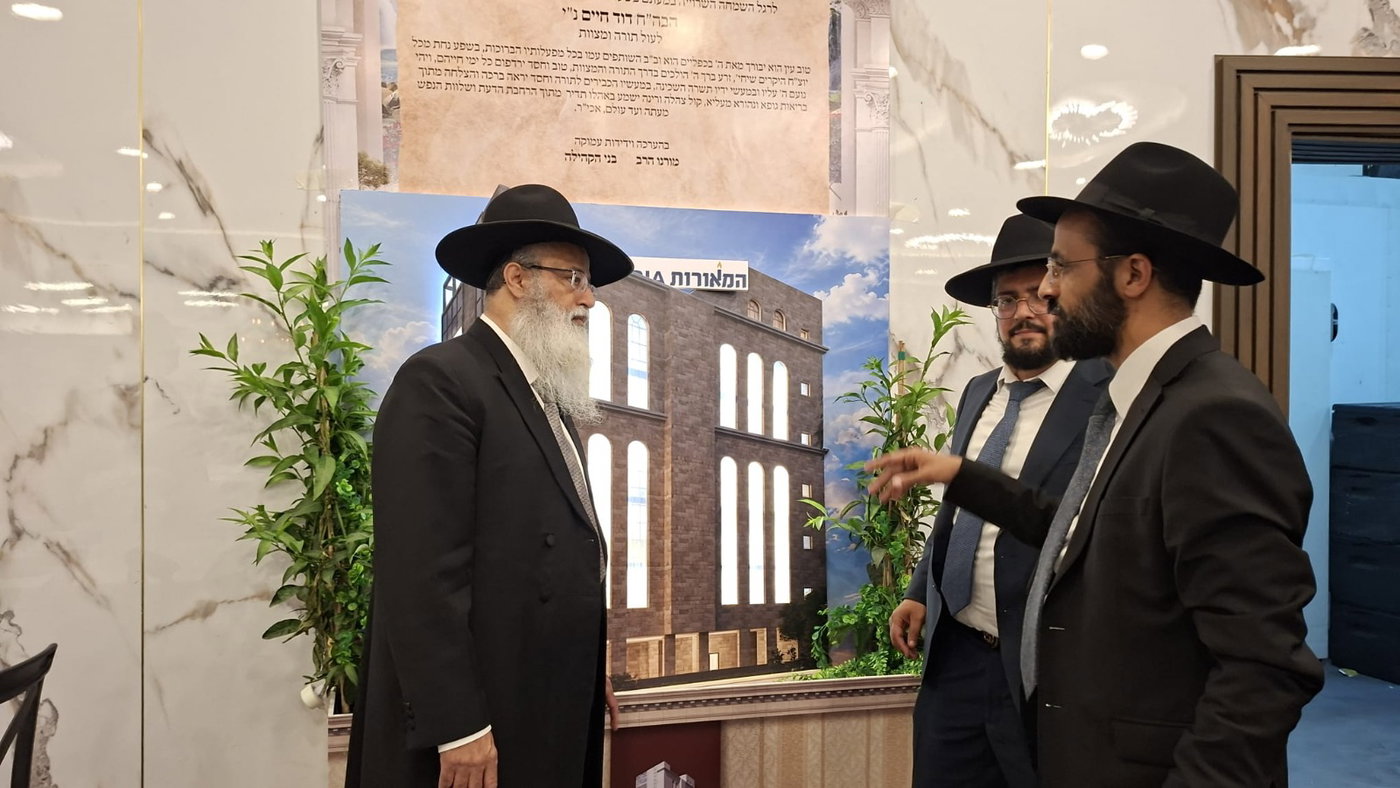 ההדמיה המוארת שהפתיעה את הרב הספרדי: ההיכל המפואר שייבנה בפרדס כץ