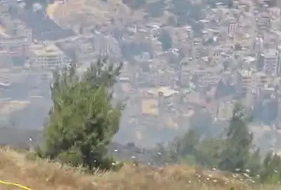 הטרור מבפנים: שריפה פרצה ליד מוצב צבאי בשומרון | החשד: הצתה מכוונת
