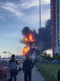 ההפתעה של זלנסקי לפוטין: מתקפת ענק משתקת את סנט פטרסבורג | תיעוד