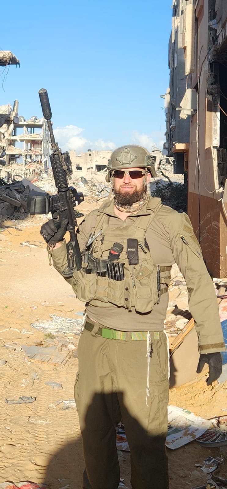 יאיר אנסבכר במהלך מלחמת חרבות ברזל