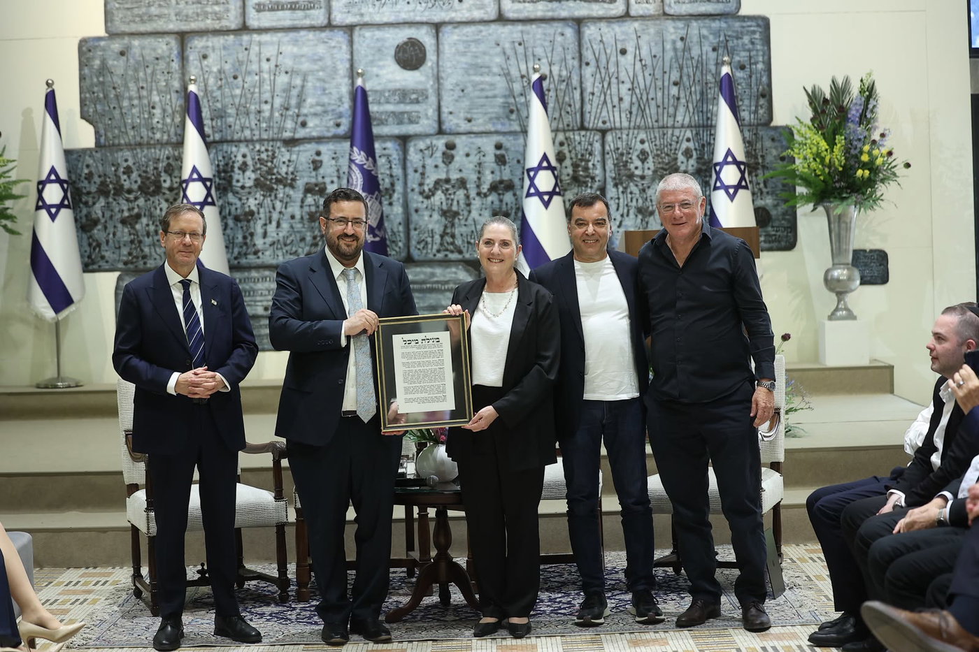 ארוע בית הנשיא בקמא טק
