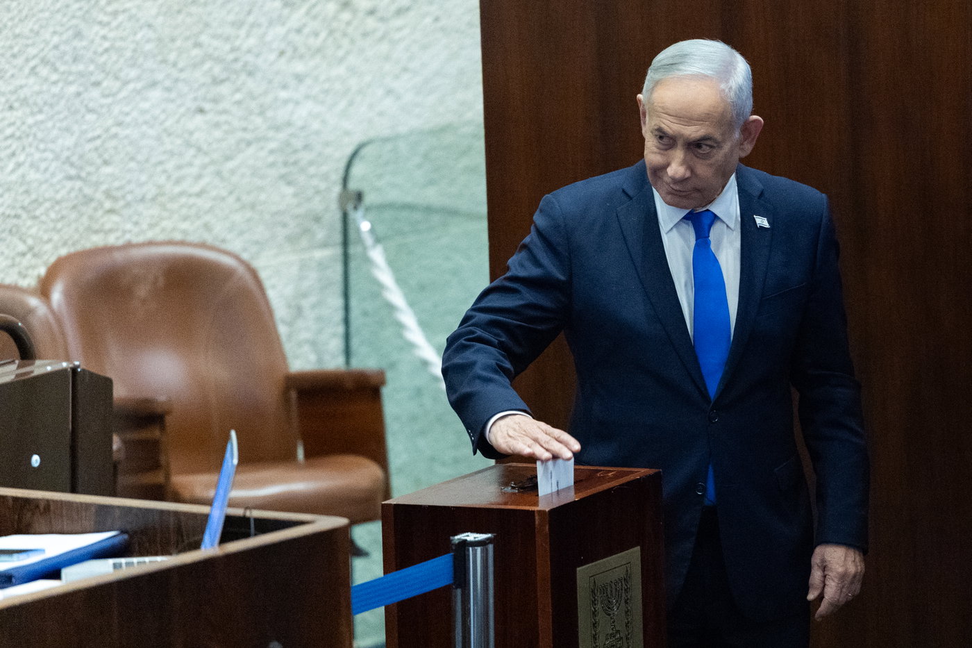 נתניהו מצביע לבחירת מבקר המדינה