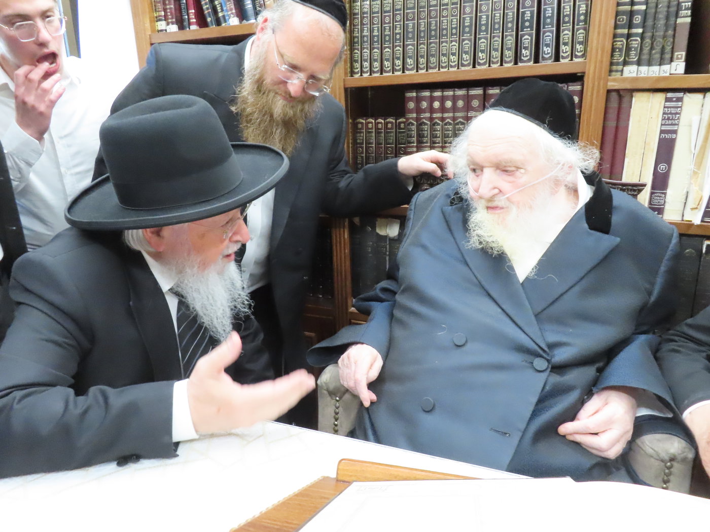 הגרש"י זעפראני אצל הגר"מ שטרנבוך