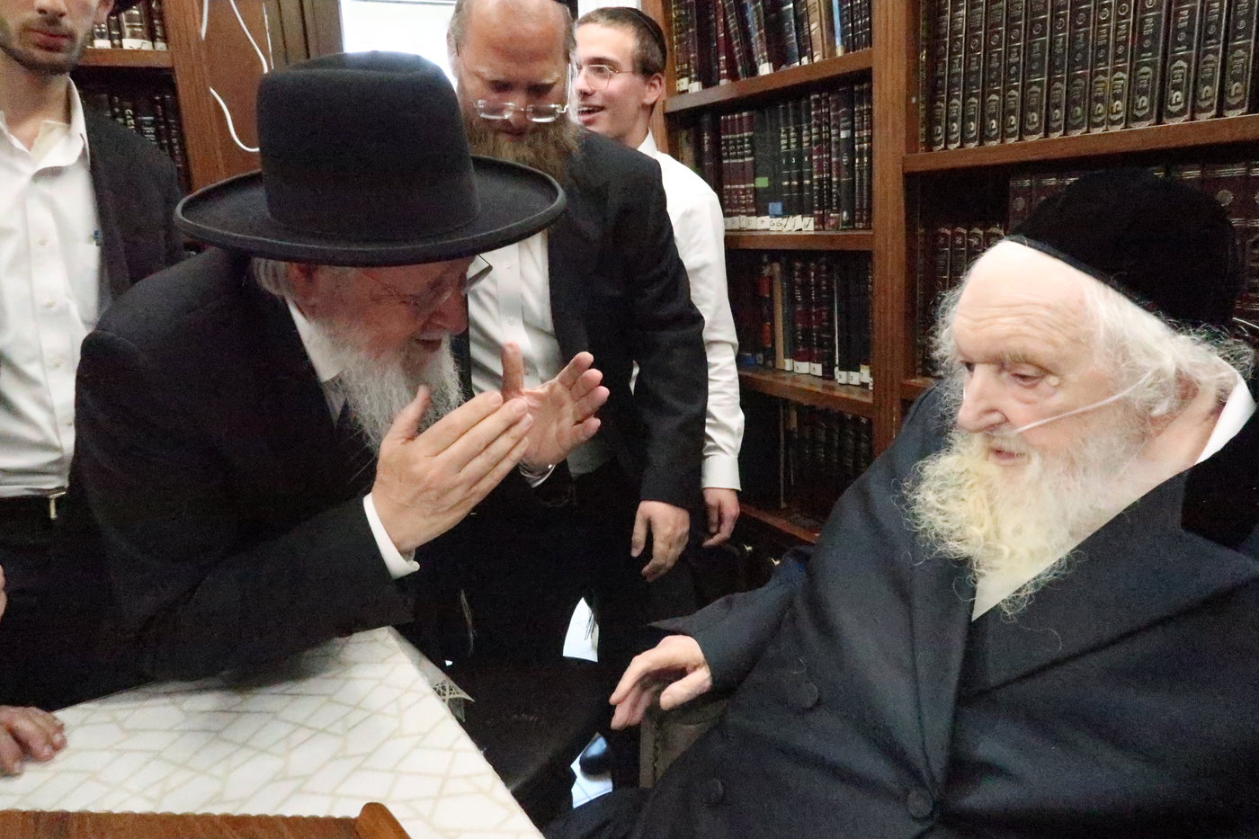 הגרש"י זעפראני אצל הגר"מ שטרנבוך