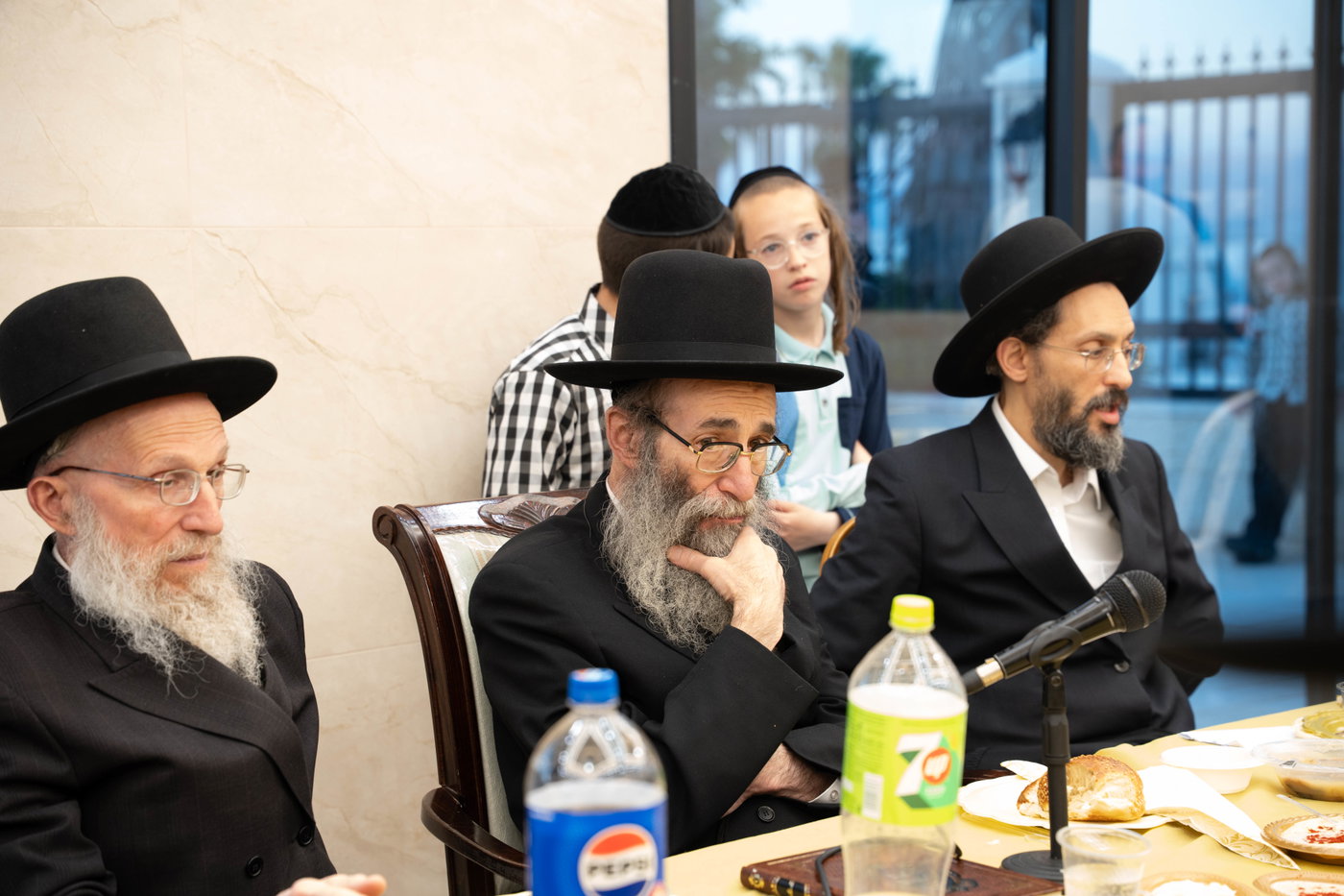 אב"ד אמונת ישראל מונסי בהילולת אביו זצ"ל בטבריה
