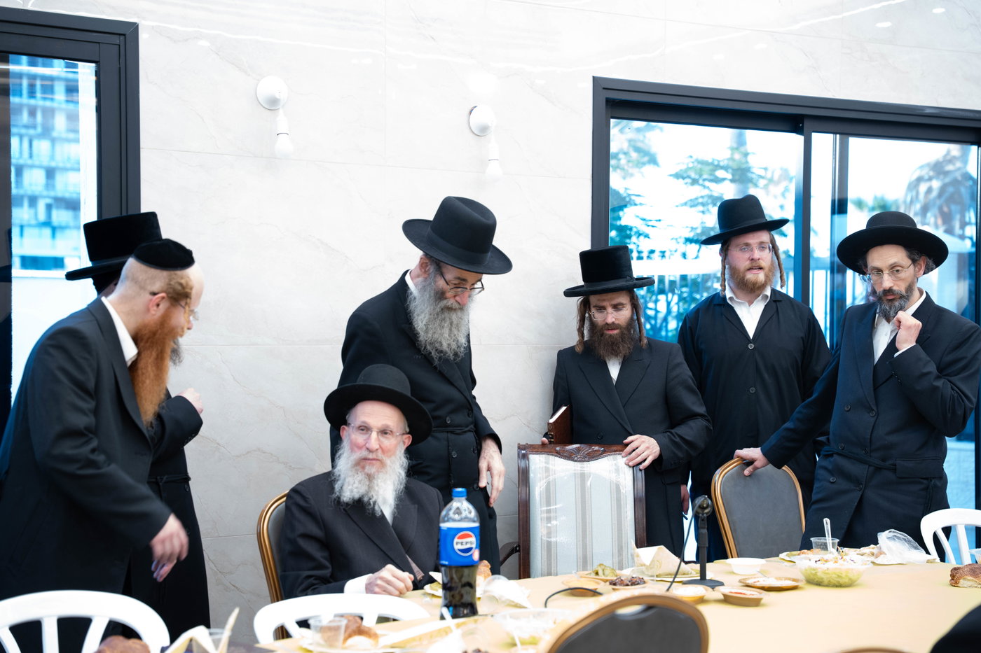 אב"ד אמונת ישראל מונסי בהילולת אביו זצ"ל בטבריה
